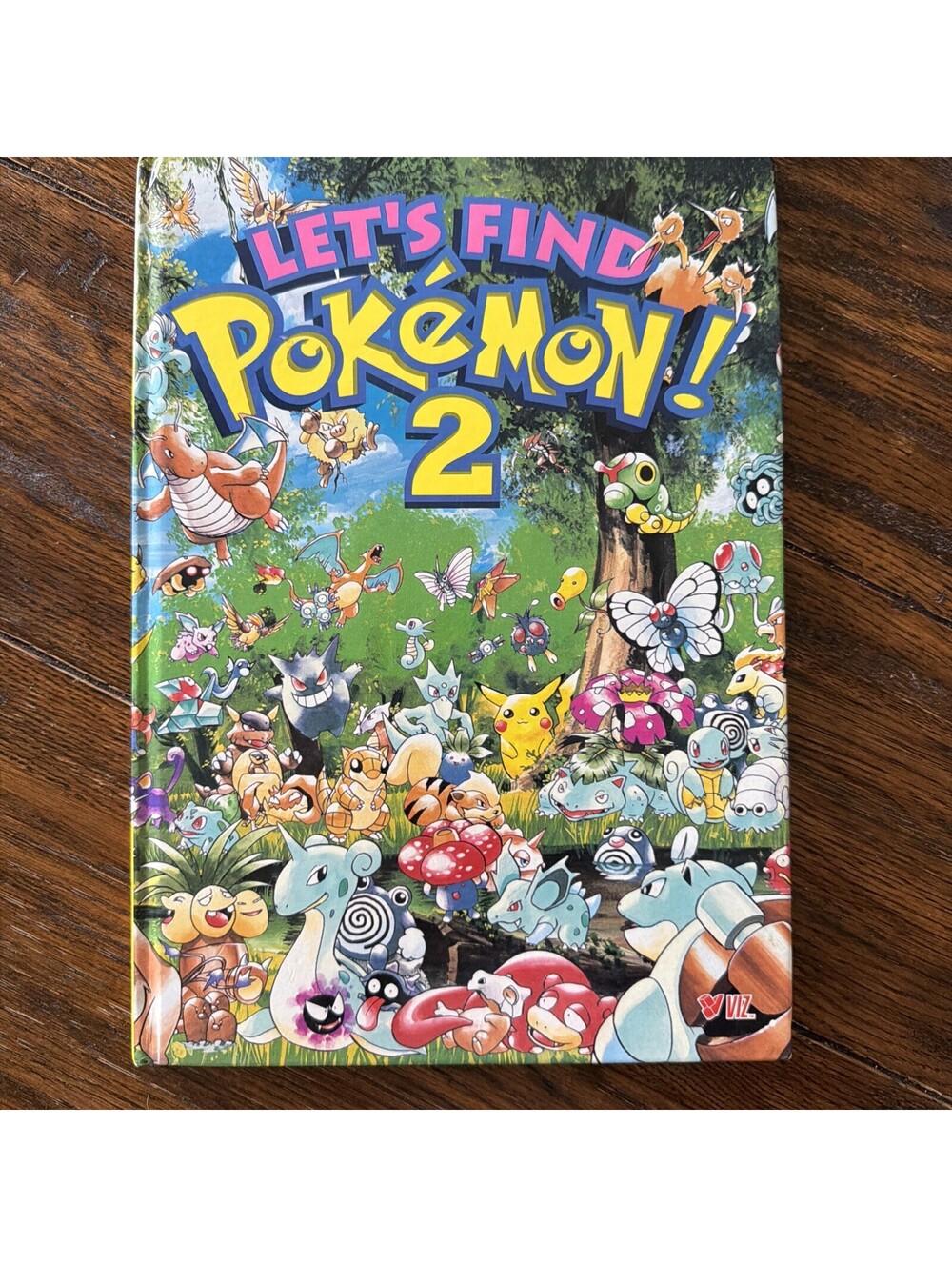 Let's Find Pokemon! 2  Hardcover Book by Kazunori Aihara